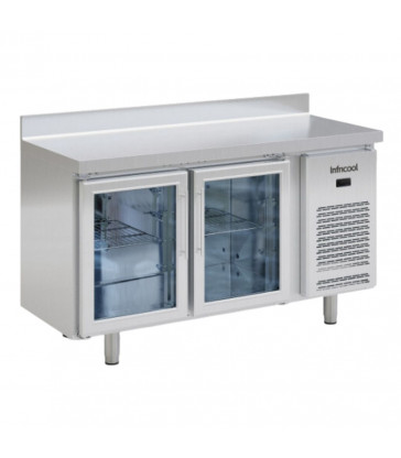 INFRICOOL BAJO MOSTRADOR REFRIGERADO IM602PCR puertas de cristal