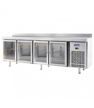 INFRICOOL BAJO MOSTRADOR REFRIGERADO IM604PCR puertas de cristal