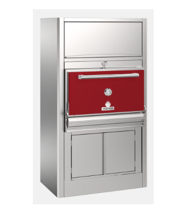 HORNO DE CARBÓN INDUSTRIAL CON ARMARIO COMPLETO Mibrasa HMB AC 110