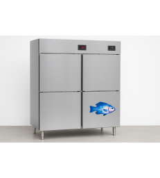 ARMARIO SNACK REFRIGERADO CON COMPARTIMENTO PARA PESCADO OSCAR ZARZOSA A-1000-P4
