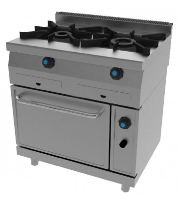 COCINA JEMI 625 2 QUEMADORES Y HORNO