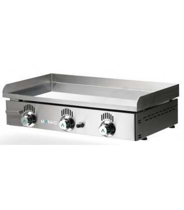 Plancha de gas profesional NC-100N de Mainho en cromo duro
