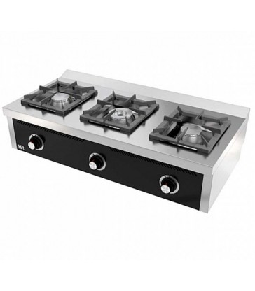 Cocina industrial 2 fuegos C2F600S de Fainca HR
