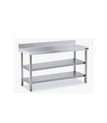 MESA MURAL DE TRABAJO CON 2 ESTANTE FONDO 600