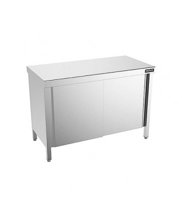 MESA DE TRABAJO CENTRAL CON PUERTAS FONDO 600