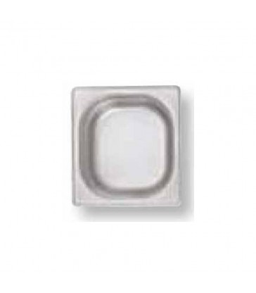 Bandeja gastronorm 1/6 lisa 100mm de profundidad