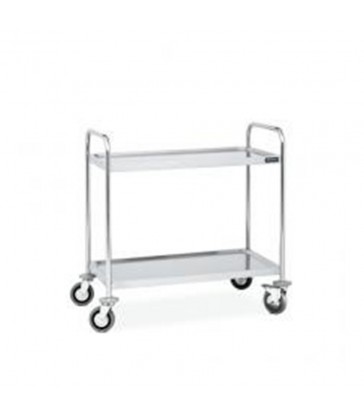CARRO DE SERVICIO FD260402 2 ESTANTES DISTFORM estante 900x500