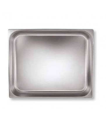 Bandeja gastronorm 2/1 lisa 100mm de profundidad