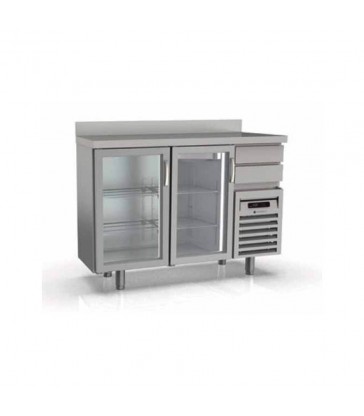 CONTRAMOSTRADOR REFRIGERADO puertas de cristal Coreco FMRV-150