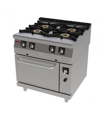 COCINA JEMI 741 4 QUEMADORES Y HORNO