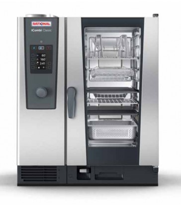 HORNO ELÉCTRICO INDUSTRIAL RATIONAL iCOMBI CLASSIC 10 1-1 CON PUESTA EN MARCHA INCLUIDA