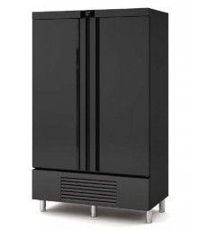 Armario refrigerado DOCRILUC CASR-125-2-NI lacado en negro