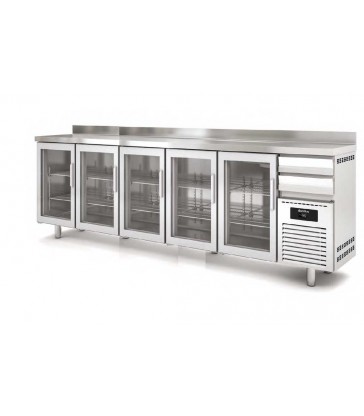 Contramostrador refrigerado con puertas de cristal Docriluc MFRV-300