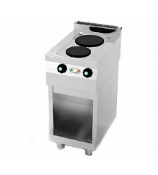 Cocina eléctrica Jemi T602E con estante y 2 placas serie 600