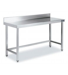 Mesa mural Distform gama 600 con marco de refuerzo y peto posterior