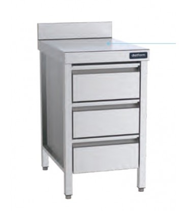 Mesa mural con cajones Distform