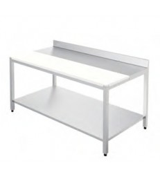 Mesa de corte con estante Distform