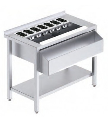 Mesa para combinados Distform FMC19010 con estante