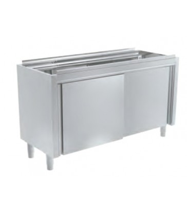 Mueble con puertas correderas pasantes Distform gama 700