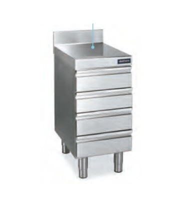 Mueble con 4 cajones gama 600