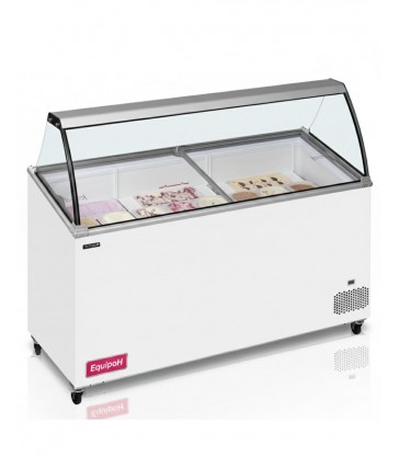 Vitrina para helado Tefcold IC501SCE+SO | gran capacidad profesional