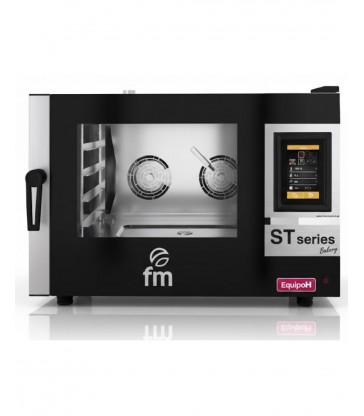 Horno mixto de panadería FM 4 bandejas 60x40 con pantalla táctil 7” y vapor eléctrico