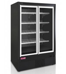 Congelador mural Tefcold EXTRA1250FD con puertas acristaladas y refrigeración ventilada