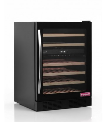 Vinoteca profesional Tefcold TFW200-2F 46 botellas doble zona con puerta sin marco