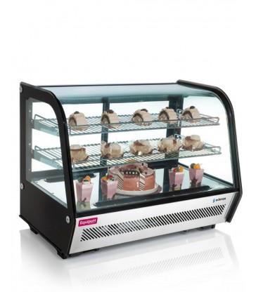 Vitrina expositora refrigerada Edenox VERS-160 HC de sobremesa alta visibilidad