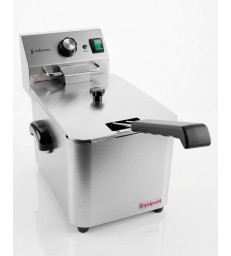 Freidora eléctrica de sobremesa Edenox TF-5 E compacta profesional