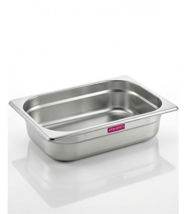 Recipiente gastronorm DBMARK GN 1/3 GNP13040 de acero inoxidable 4 cm
