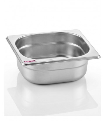 Recipiente gastronorm DBMARK GN 1/6 GNP16150 de acero inoxidable 15 cm