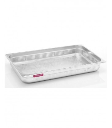 Cubeta GN 1/1 perforada DBMARK GPP11100 acero inoxidable 10 cm profesional