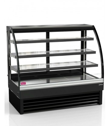 Vitrina expositora refrigerada Edenox VERA-1200 C S1 cristal curvo equilibrio perfecto