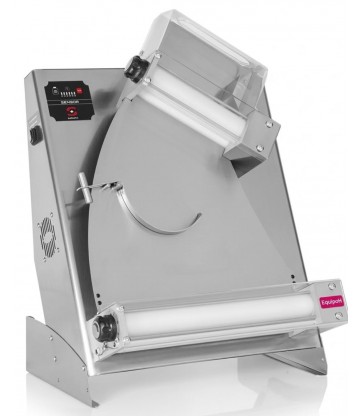 Formadora de masa pizza Sammic DF-40 profesional 40 cm con rodillo inclinado