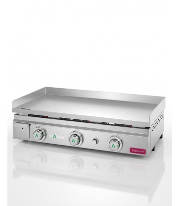 Plancha industrial a gas Mainho MAX-80G placa rectificada alto rendimiento