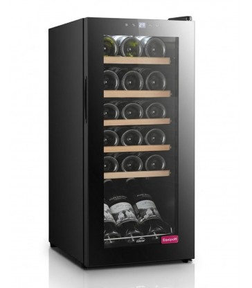 Vinoteca Lacor 69239 con compresor 18 botellas diseño profesional