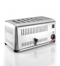 Tostadora buffet Lacor 69296 6 ranuras alta capacidad profesional