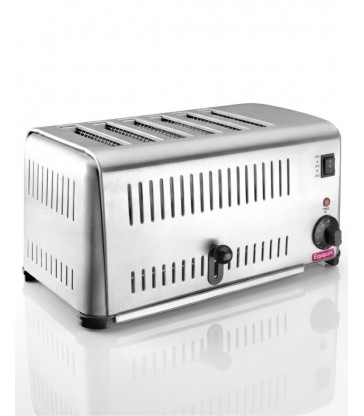 Tostadora buffet Lacor 69296 6 ranuras alta capacidad profesional