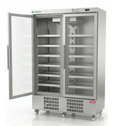 Armario laboratorio CORECO MLBC-1200 baja temperatura -30ºC 1200 litros con control digital y doble puerta