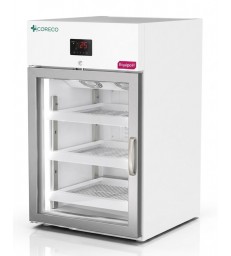 Armario farmacia CORECO MPHV-170 170 litros con puerta de cristal y control digital