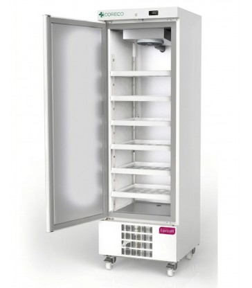 Armario farmacia CORECO MPH-500 500 litros profesional con control digital y batería integrada