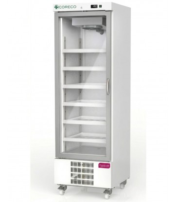 Armario farmacia CORECO MPHV-500 500 litros con puerta de cristal y control digital