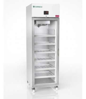 Armario farmacia CORECO MPHV-650 650 litros con puerta de cristal y control digital