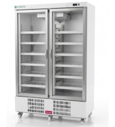 Armario farmacia CORECO MPHV-1200 1200 litros doble puerta de cristal con control digital