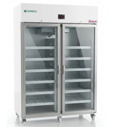 Armario farmacia CORECO MPHV-1400 1400 litros doble puerta de cristal con control digital
