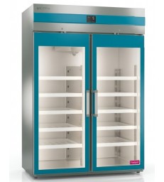 Armario refrigerado laboratorio Coreco MLBV-1400 cristal 1285L visibilidad total