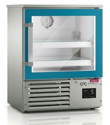 Armario refrigerado laboratorio Coreco MLBV-120-ATX cristal 130L sobremesa