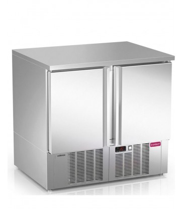 Mesa refrigerada Edenox MPG-090 NS compacta GN 1/1 para preparación profesional
