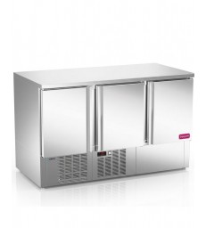 Mesa refrigerada Edenox MPG-140 NS 3 puertas GN 1/1 alto rendimiento profesional